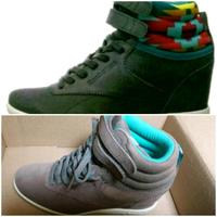 Reebok Classic Gr. 37.5 Sneaker Hi Wedge Keilabsatz Bayern - Regensburg Vorschau