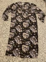 "Ganni" Damen Kleid Maxi Langarm Blumenmuster graugrundig Größe München - Trudering-Riem Vorschau