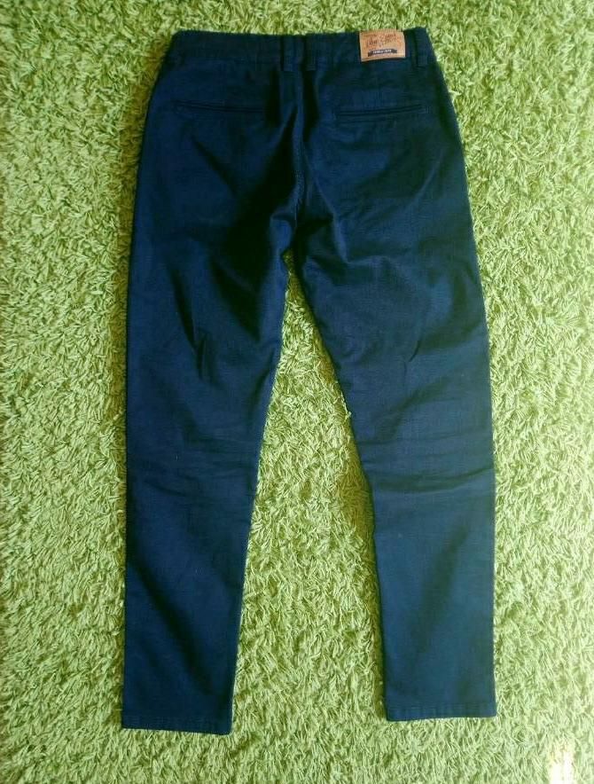 Dunkelblaue Cargo Jeans, 170, Firmhose in Teublitz