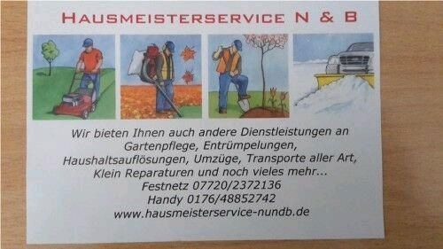 Wir bieten Dienstleistungen rund ums Haus und Garten an in Villingen-Schwenningen