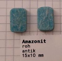 2 x Amazonit Steine roh antik Niedersachsen - Tarmstedt Vorschau