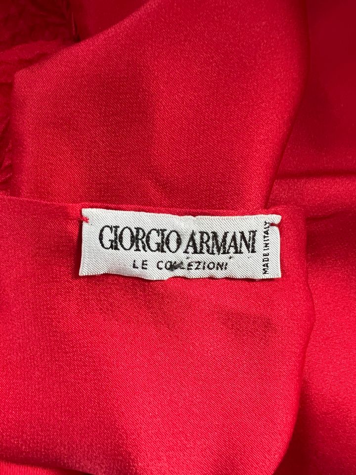 Giorgio Armani Seidentuch rot Tuch in Bad Oeynhausen