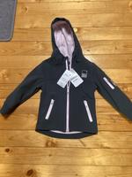 Softshelljacke grau rosa Kapuze Gr. 104 neu Bayern - Fürth Vorschau