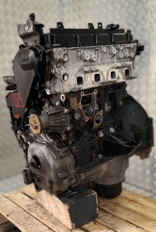 Motor 2.5DCI YD25 DDTi 174PS NISSAN NAVARA D40 74TKM UNKOMPLETT in Berlin