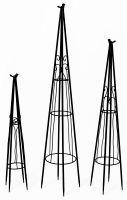 NEU 3er Set Obelisk Rankhilfen Metall Garten Rankgitter stabil Kreis Pinneberg - Tornesch Vorschau