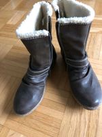 Stiefel NW gefüttert braun Wildleder Gr.37 Nordrhein-Westfalen - Detmold Vorschau