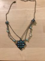 Hochwertige Kette mit blauen Steinen in Silber Modeschmuck Bayern - Regenstauf Vorschau
