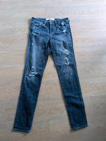 Jeans v. Abercrombie & F, Gr. 27 = 34, blau, m. Cut-outs, wie neu Düsseldorf - Gerresheim Vorschau