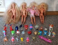 4 Puppen, 3xMattel und 1xSimba Barbie? und kleine Figürchen. Baden-Württemberg - Elztal Vorschau