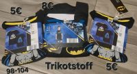 Shirt Set Batman Hose Trikot Short Niedersachsen - Osterholz-Scharmbeck Vorschau