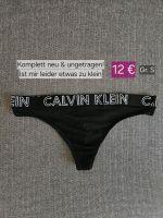 Neu CK string Gummibund elastisch Baumwolle Schwarz Logo S Nordrhein-Westfalen - Goch Vorschau