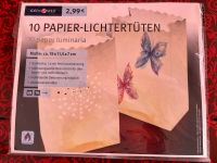 10 Papier-Lichtertüten ca.19x11,5x7cm Deko für Innen u. Außen Neustadt - Huckelriede Vorschau