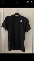 Adidas Sport-Shirt S 164/170 schwarz neuwertig Sachsen-Anhalt - Biederitz Vorschau