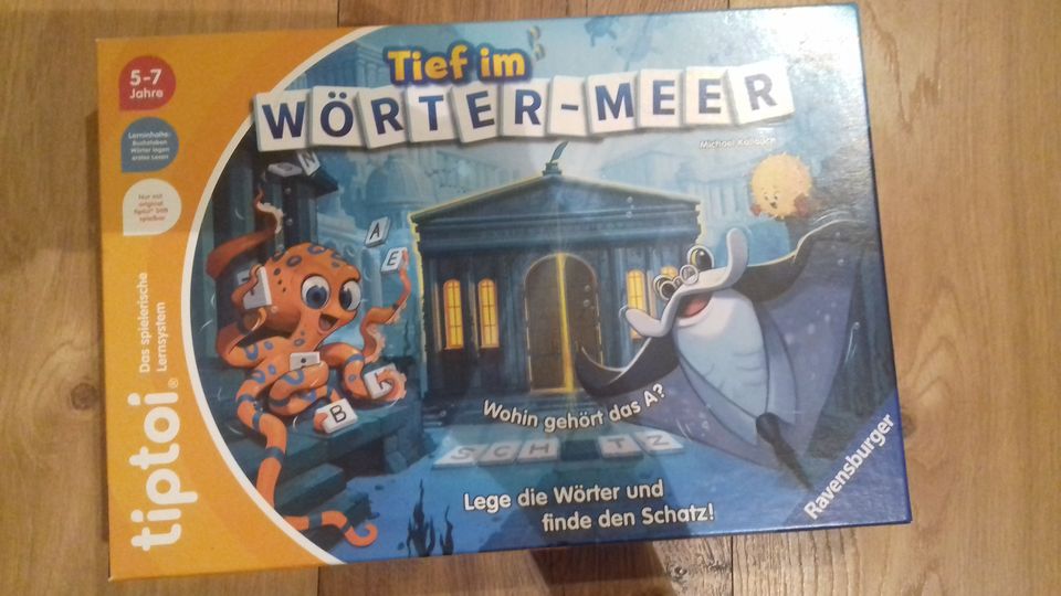 Tiptoi Ravensburger Spiel Wörter Meer NEU in Eisleben