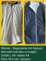 Wende Regenjacke weiß/blau Sachsen - Borna Vorschau