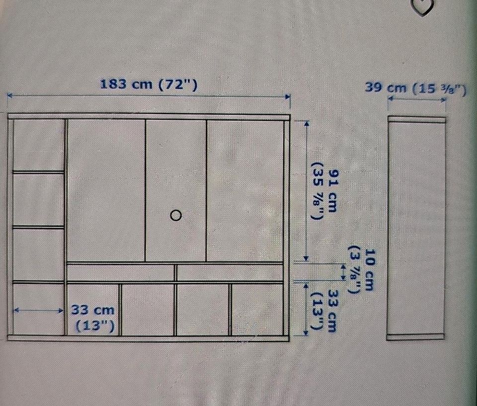 IKEA Lappland TV- Schrank weiss in Mertloch