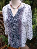 Damenbluse Ethno Boho Muster Tunika Bluse M/38 bunt Sommerbluse Frankfurt am Main - Seckbach Vorschau