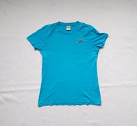 Hollister T-Shirt - Türkis - Damenshirt - Shirt Gr. S Hessen - Rosbach (v d Höhe) Vorschau