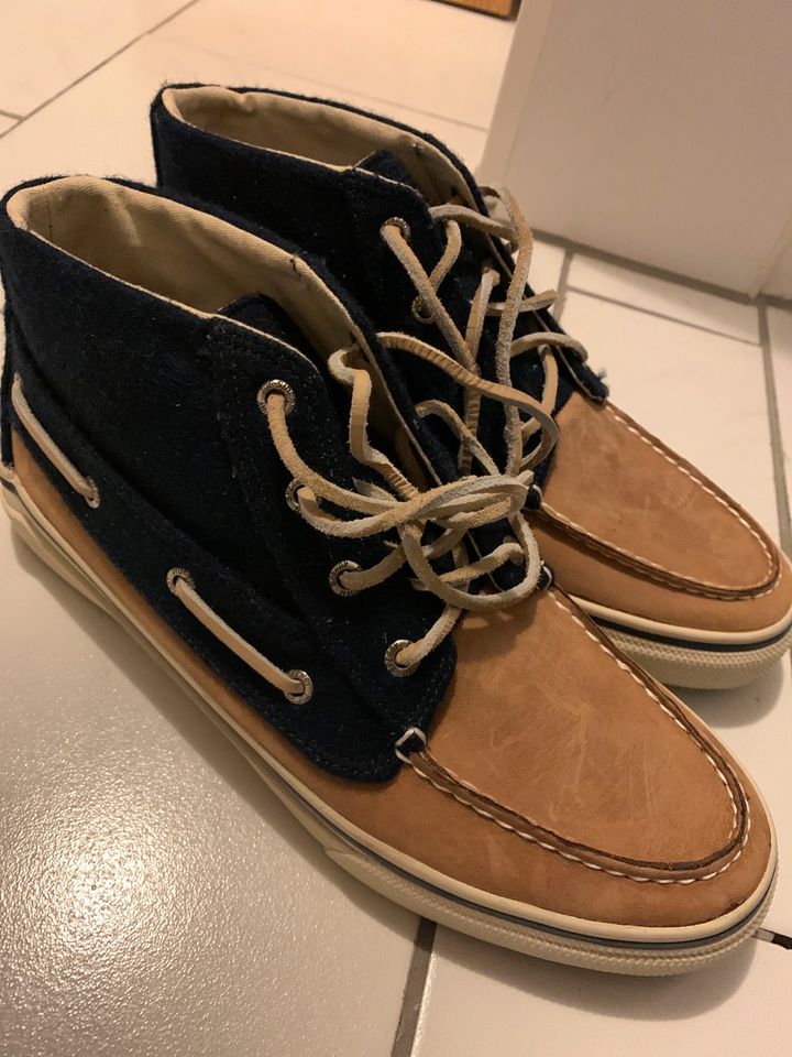 Herren Schuhe Sperry Sneaker halbhoch Freizeit in Krefeld