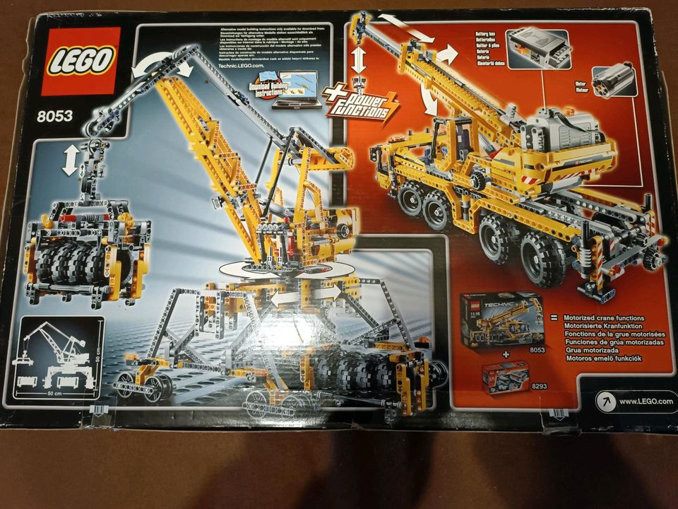 Lego Technic Mobiler Kran, 8053 in Baccum