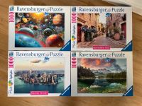 4 Puzzles, Ravensburger, 1000 Teile, wie neu! Bochum - Bochum-Südwest Vorschau