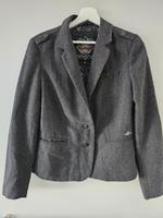 Blazer Soccx Größe M grau meliert Sachsen-Anhalt - Lutherstadt Wittenberg Vorschau