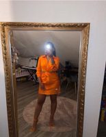 Kleid orange mit Seiten Ausschnitt Nordrhein-Westfalen - Waldbröl Vorschau