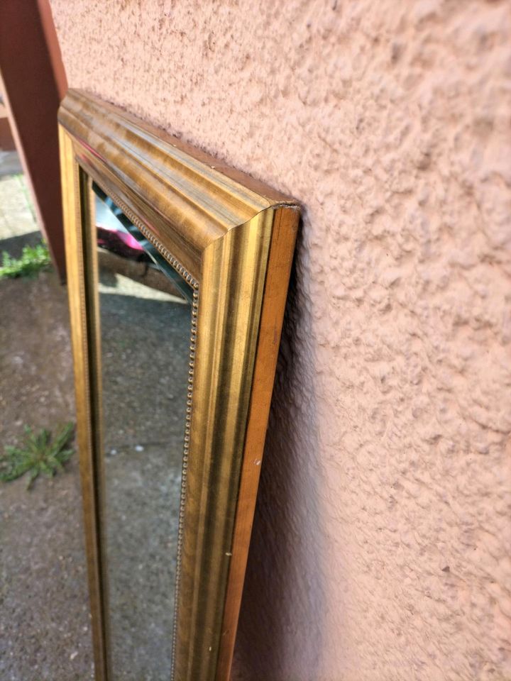 Spiegel mit Goldrahmen 1420 x 500mm in Castrop-Rauxel
