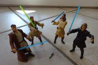 Star Wars Figuren Hasbro Anakin Skywalker, Obi-Wan, Qui Gon Jinn Bayern - Kumhausen Vorschau