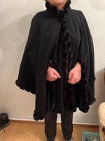 Damenponcho schwarz, 80% Schurwolle Berlin - Spandau Vorschau