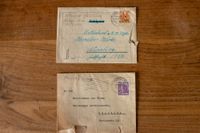 2 alte Briefe mit Marken 1947 Nürnberg (Mittelfr) - Oststadt Vorschau