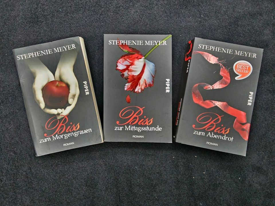 Stephenie Meyer Biss Bücherreihe 1-3 Twilight Roman in Pulsnitz