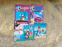 Konvolut 5 Comic Lupo Simpsons Fix und Foxi Woody Woodpecker Bayern - Bad Aibling Vorschau