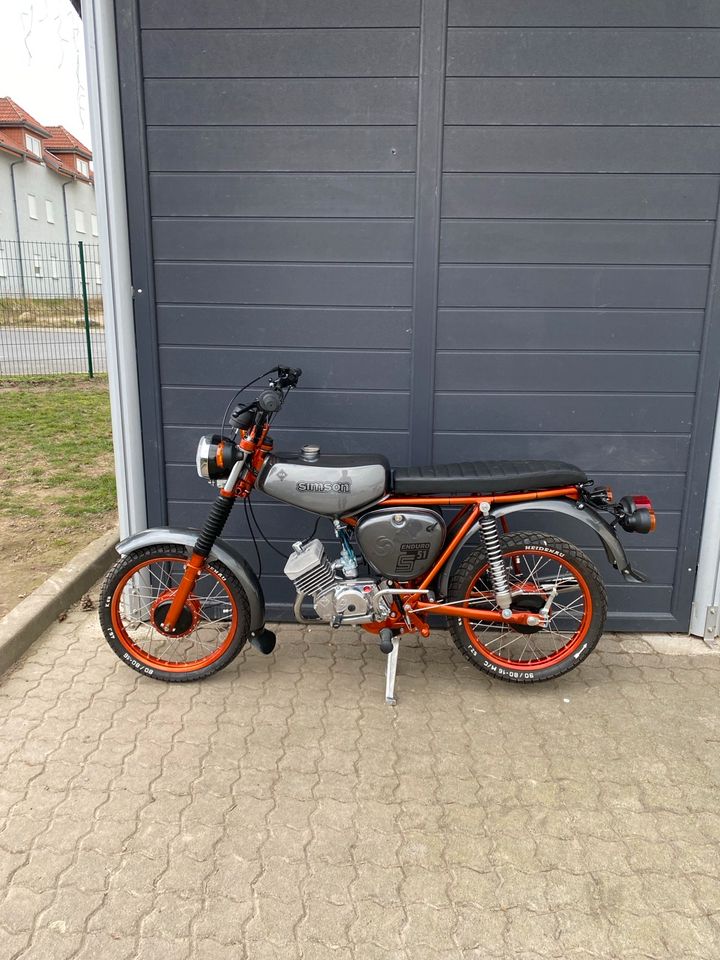 Simson S51 Neuaufbau Vape KBA rennleitungskonform in Liebschützberg