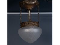 Jugendstil Leuchte Licht Lampe Glas Vintage Alt Antik MÖBLINGER Berlin - Lichtenberg Vorschau