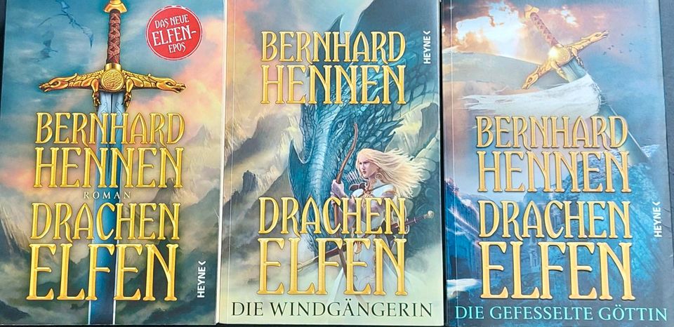 Bücher Drachenelfen Band 1-3 Bernhard Hennen in Kirchheim am Neckar