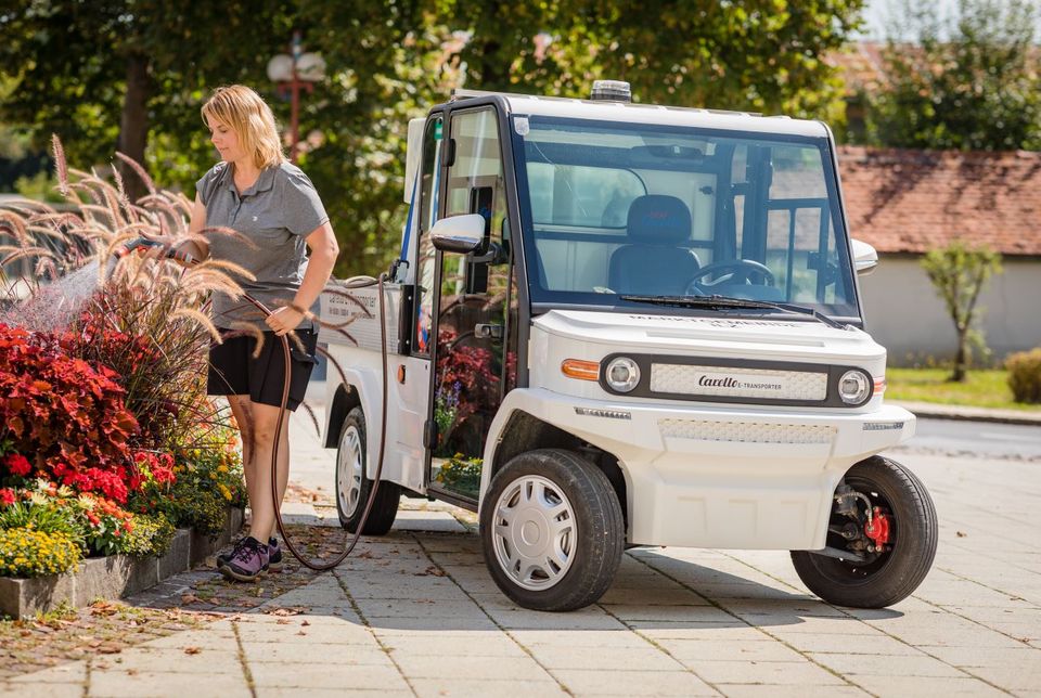 GRAF Carello Elektro-Transporter TR10 Weiß 45 km/h in Dülmen