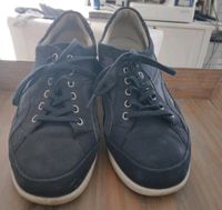 Waldläufer Damenschuhe - bequem - Gr. 8 blau Stoff/Leder  Weite H Baden-Württemberg - Kämpfelbach Vorschau