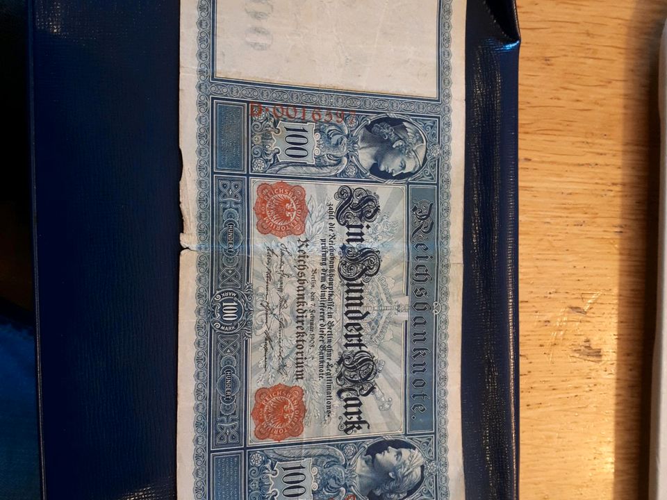 Sammler Banknoten Alt in Memmingen