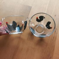 2x Arcoroc Hahn Tassen aus Glas, unbenutzt Hessen - Groß-Umstadt Vorschau