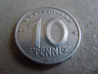 10 Pfennig DDR 1950 A (102) Sachsen - Groitzsch Vorschau
