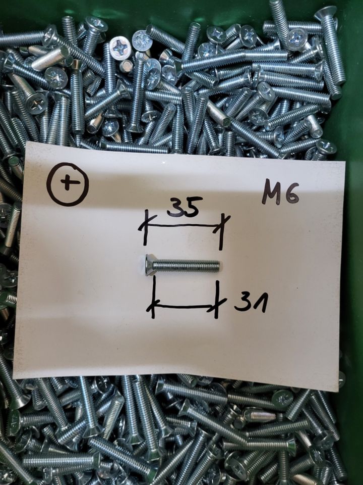 Senkkopfschrauben M6/35 in Bamberg
