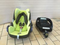 Babyschale Maxi Cosi hellgrün mit Isofix Base Dresden - Äußere Neustadt Vorschau