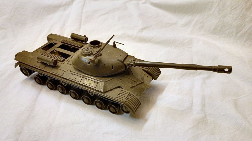 1:35 Panzer gebaut Tamiya T-10 Russian Tank MT-209 als Ersatzteil in Lehre
