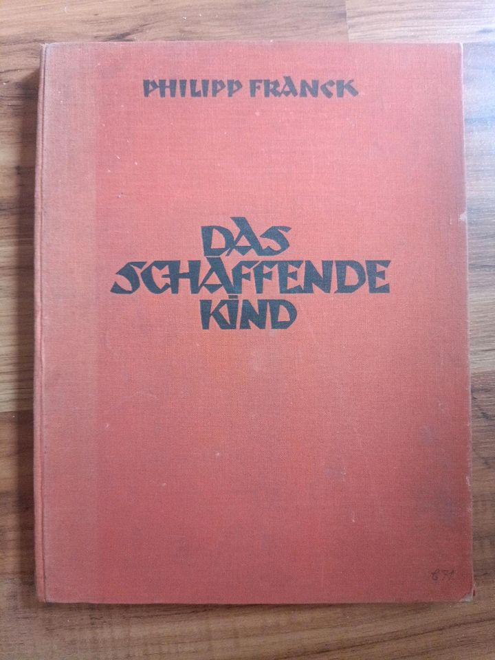 Philipp Franck "Das schaffende Kind", 1928 in Dresden