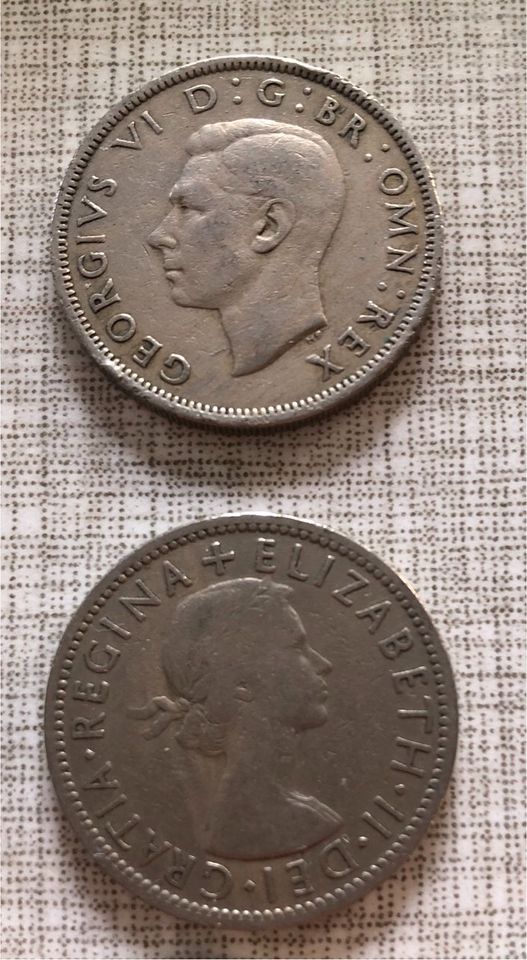 UK - England 13 Münzen von 1948-2014 -6,50GBP/4 Schilling in Dortmund