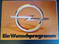 Opel Wunschprogramm 1975 Prospekt Broschüre Flyer Niedersachsen - Katlenburg-Lindau Vorschau