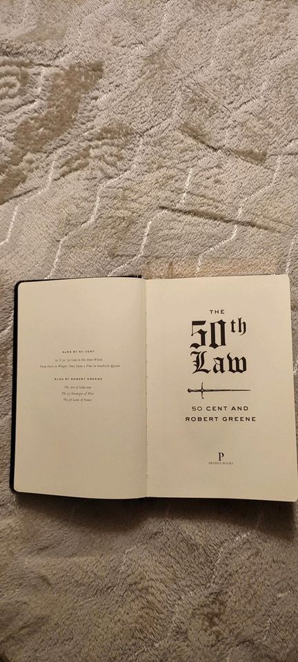 The 50th Law | Robert Greene | Hardcover/Leather Bound in Berlin