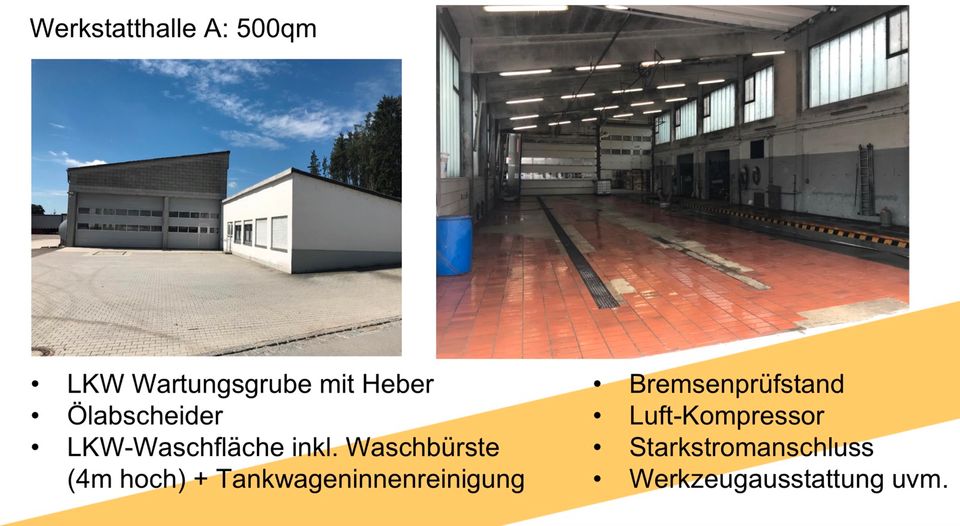 Werkstatt, Lagerhalle, Waschanlage, Produktion in Rottenburg a.d.Laaber