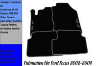 Fußmatten für Focus ST170 Autoteppiche SW / Grau Bj. 2002-2004 Hessen - Groß-Umstadt Vorschau